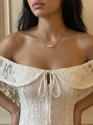 FAUX PEARL NECKLACE