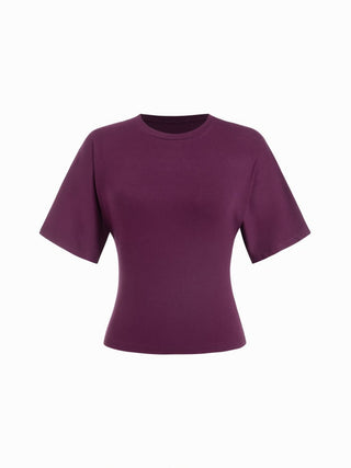 Round Neckline Tee