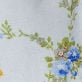 Cotton-blend Sculptural Ditsy Floral Halter Neckline Knotted A-line Maxi Dress