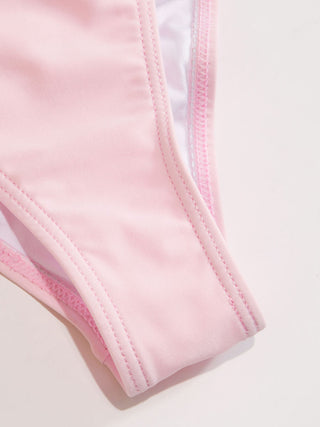 Sweetheart Underwire Cheeky Smocked Bikini Set