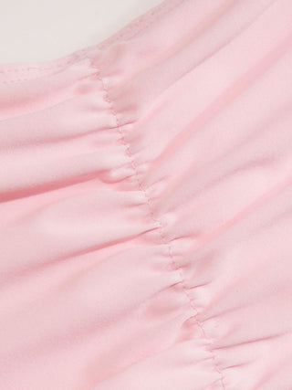 Sweetheart Underwire Cheeky Smocked Bikini Set