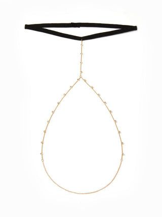 RHINESTONE THIGH CHAIN