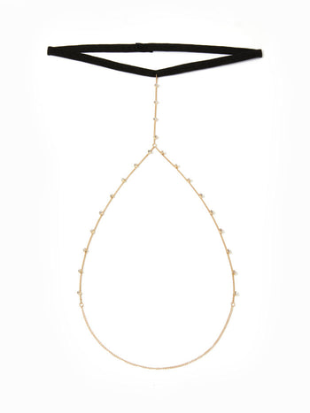RHINESTONE THIGH CHAIN