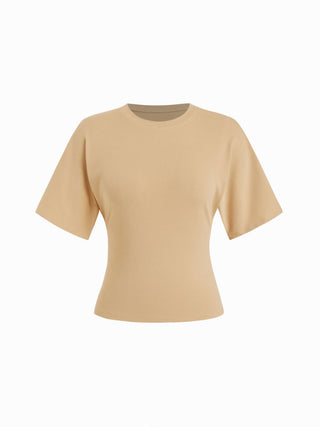 Round Neckline Tee