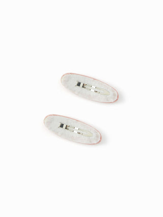 2PCS FLORAL HAIR CLIP SET