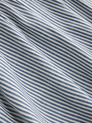 Striped Low Rise Bowknot A-line Mini Dress