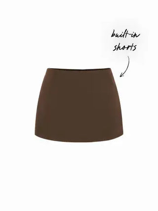 Satin Low Rise Bodycon Mini Skirt