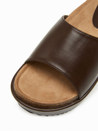 PLATFORM WEDGE SLIPPERS