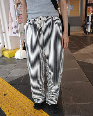 Cotton striped pants