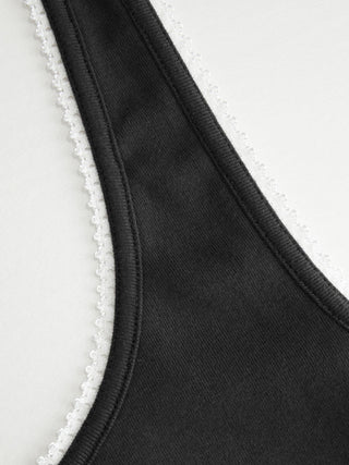 Cotton-blend Halter Neck Ruched Front Cami Top