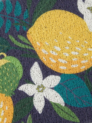 FLORAL & LEMON DOOR MAT