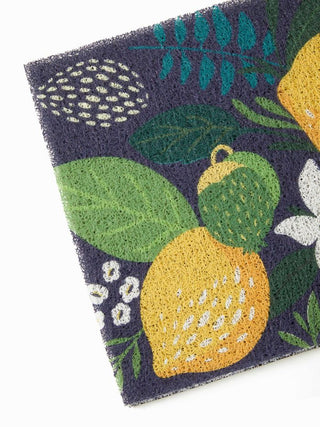FLORAL & LEMON DOOR MAT