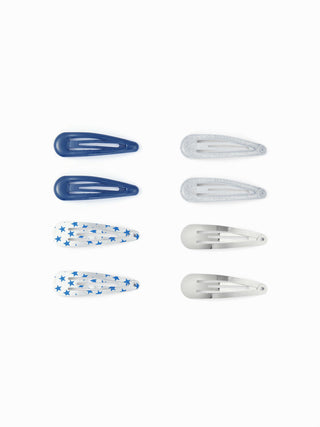 8PCS STAR HAIR CLIP SET