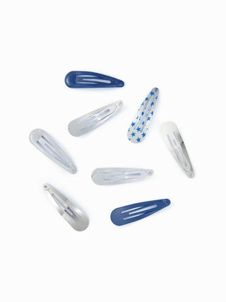 8PCS STAR HAIR CLIP SET
