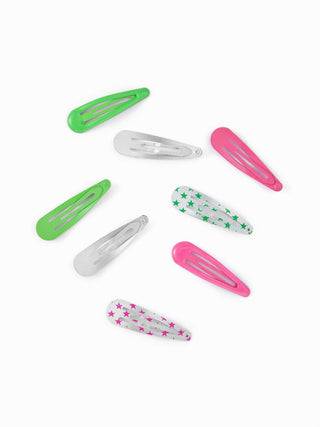 8PCS STAR HAIR CLIP SET