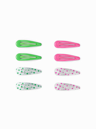 8PCS STAR HAIR CLIP SET