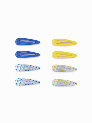 8PCS STAR HAIR CLIP SET