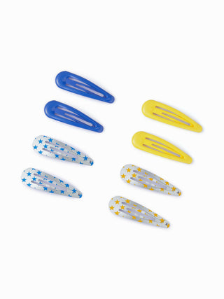 8PCS STAR HAIR CLIP SET