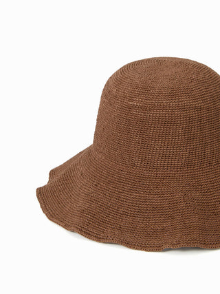 KNITTED BUCKET HAT