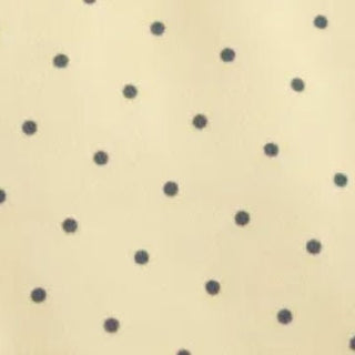 Cotton-blend Polka Dot Scoop Neckline Lace Trim Cami Top