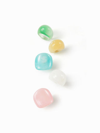 5PCS RESIN RING SET