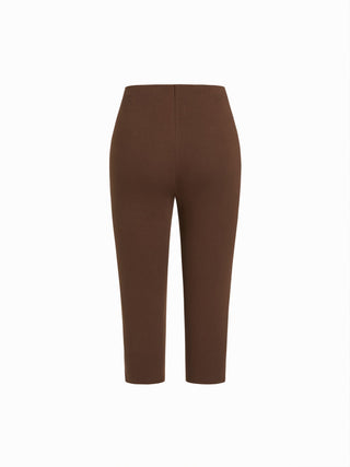 Polka Dot Stretch Capri