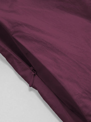 Cotton Square Neck Shirred Pocket A-line Midi Dress