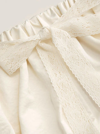 Low Rise Lace Bubble Shorts