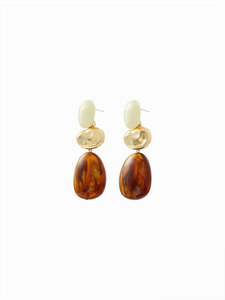 RESIN DROP EARRINGS