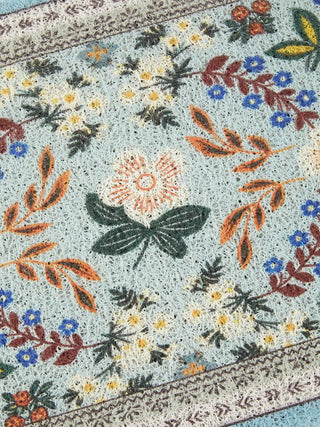 FLORAL DOOR MAT
