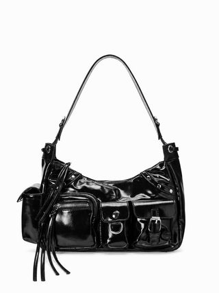 STUDDED POCKET SHOULDER BAG & CROSSBODY BAG