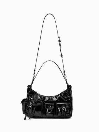 STUDDED POCKET SHOULDER BAG & CROSSBODY BAG
