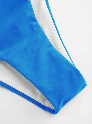 High Stretch Scoop Neck Tankini & Cheeky Bikini Set