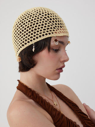 SHELL KNITTED HAT