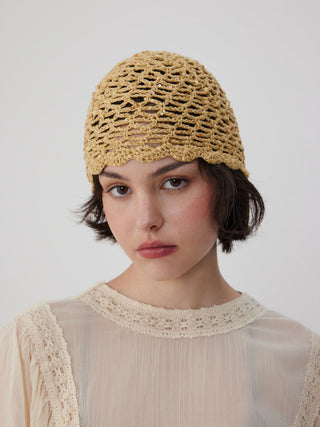 SEQUIN KNITTED HAT