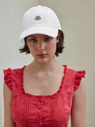 FLORAL BASEBALL CAP