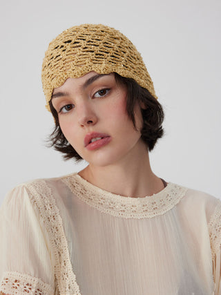 SEQUIN KNITTED HAT