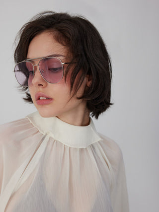OVAL FRAME FASHION GLASSES