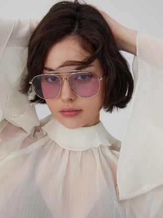OVAL FRAME FASHION GLASSES