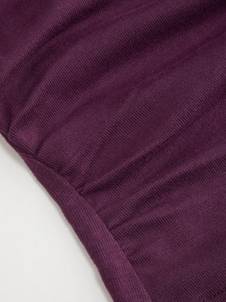 Cotton-blend Halter Neck Ruched Front Cami Top