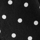 Polka Dot V-neck Cloak Sleeve Wrap Shirred Mid Rise Oversized Romper