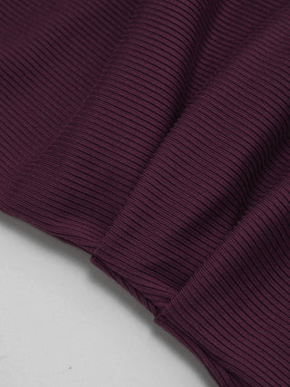 Off-shoulder Ruched Top