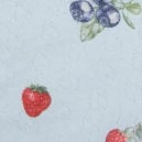 Fruit Graphic Square Neck Ruched Tank Top