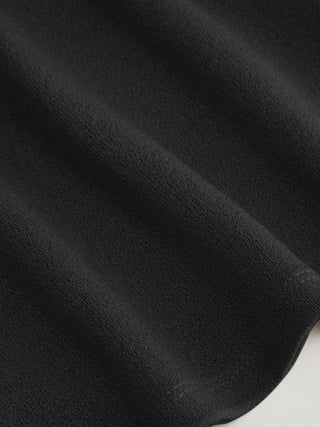 Textured Boat Neck Batwing Sleeve Asymmetrical Oversized Top