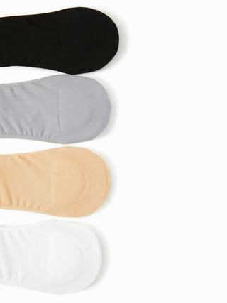 4 PAIRS CLASSIC INVISIBLE SOCKS SET