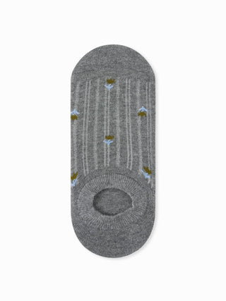 5 PAIRS FLORAL INVISIBLE SOCKS SET