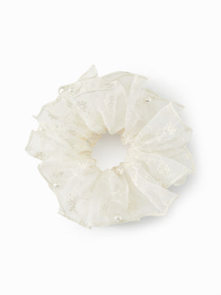 FLORAL LACE SCRUNCHIE