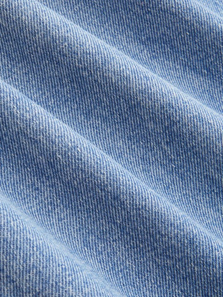 Denim Mid Rise Washed Animal Embroidery Metal Detail Wide Leg Jeans