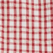 Cotton-blend Gingham Peter Pan Collar Puff Sleeve Double Breasted Blouse