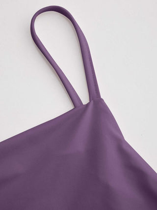 Cowl Neck Ruched Backless Maxi Dress